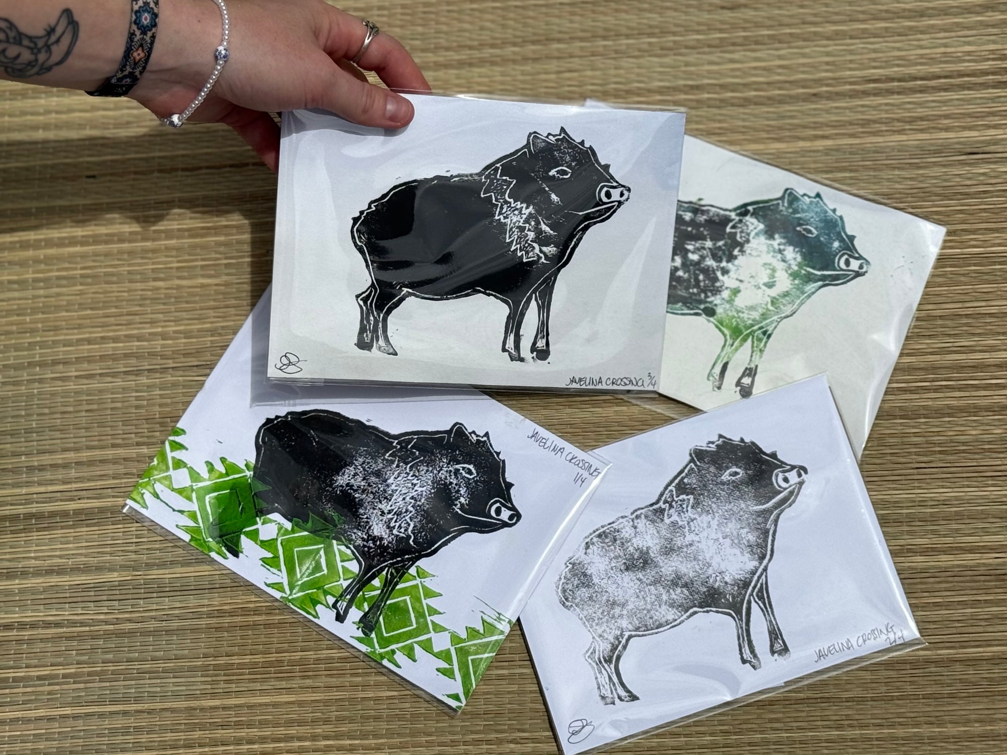 Javelina Crossing Print
