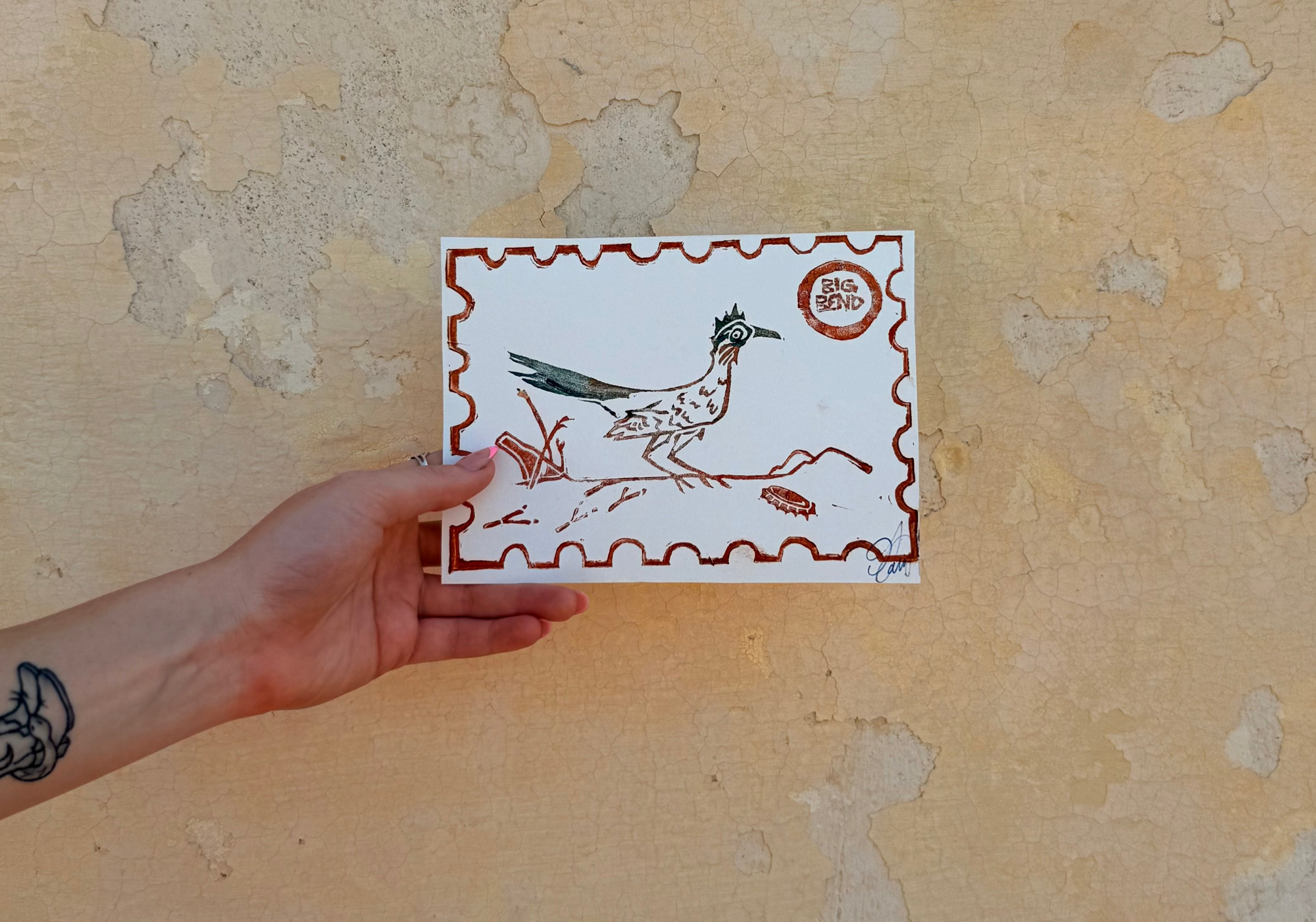 Rusty the Roadrunner print